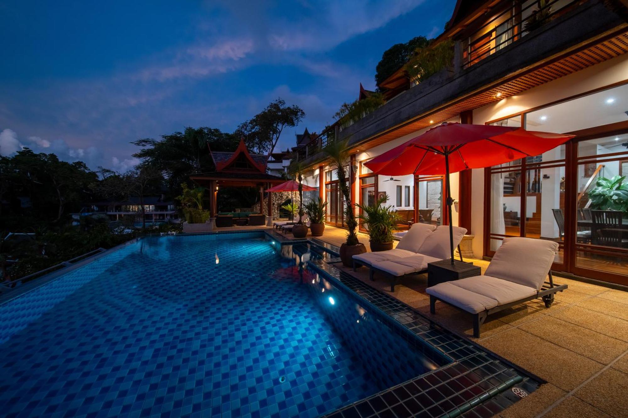 Vila Surin Luxurious 6br Private Swimming Pool Stunning Sunset *