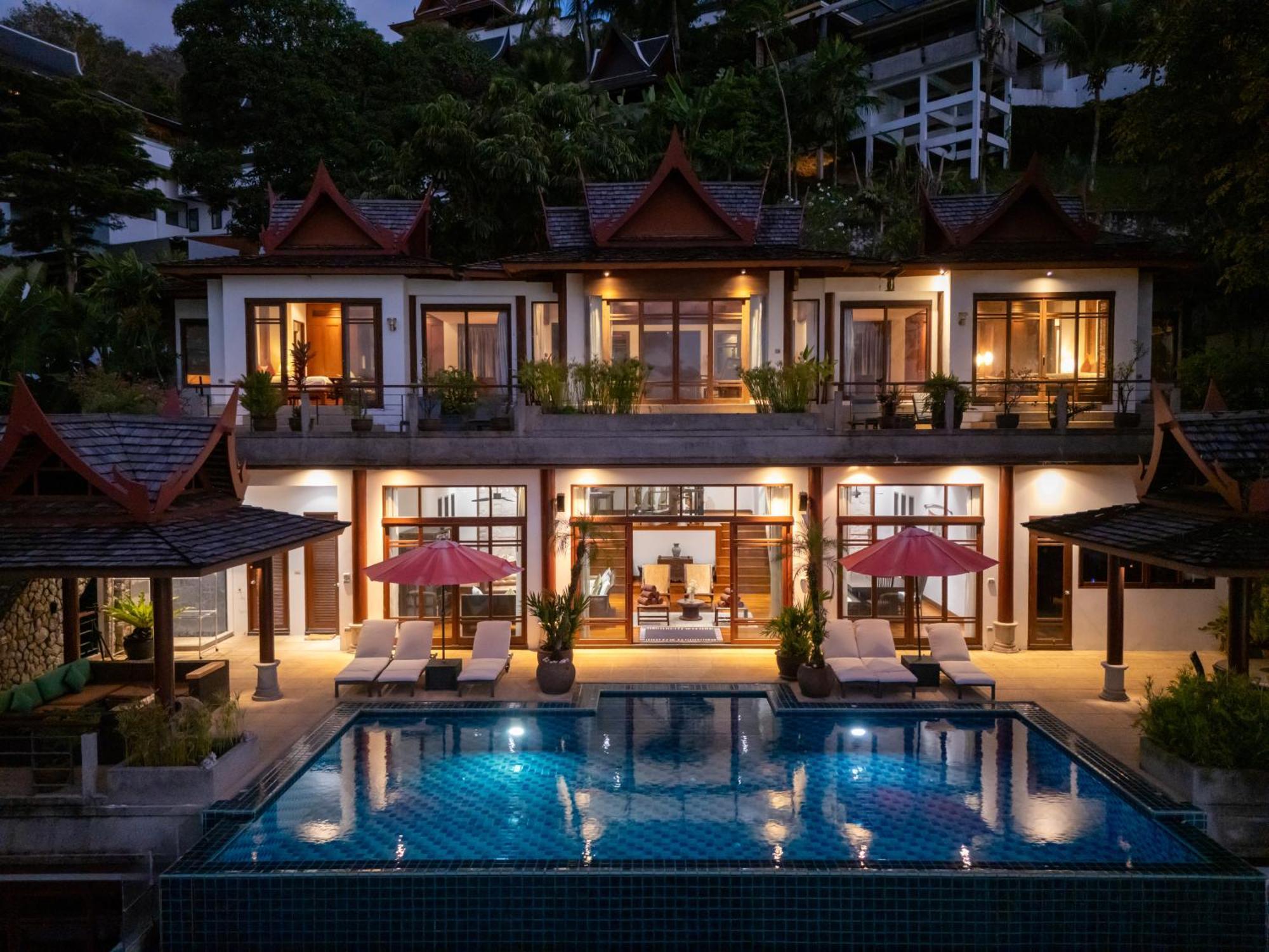 Surin Luxurious 6br Private Swimming Pool Stunning Sunset Vila Phuket