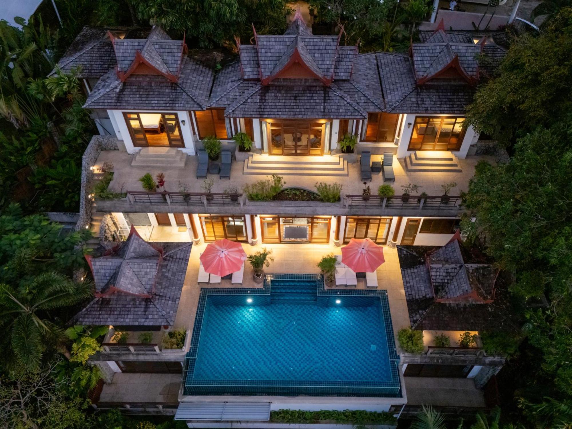 Surin Luxurious 6br Private Swimming Pool Stunning Sunset Vila Phuket