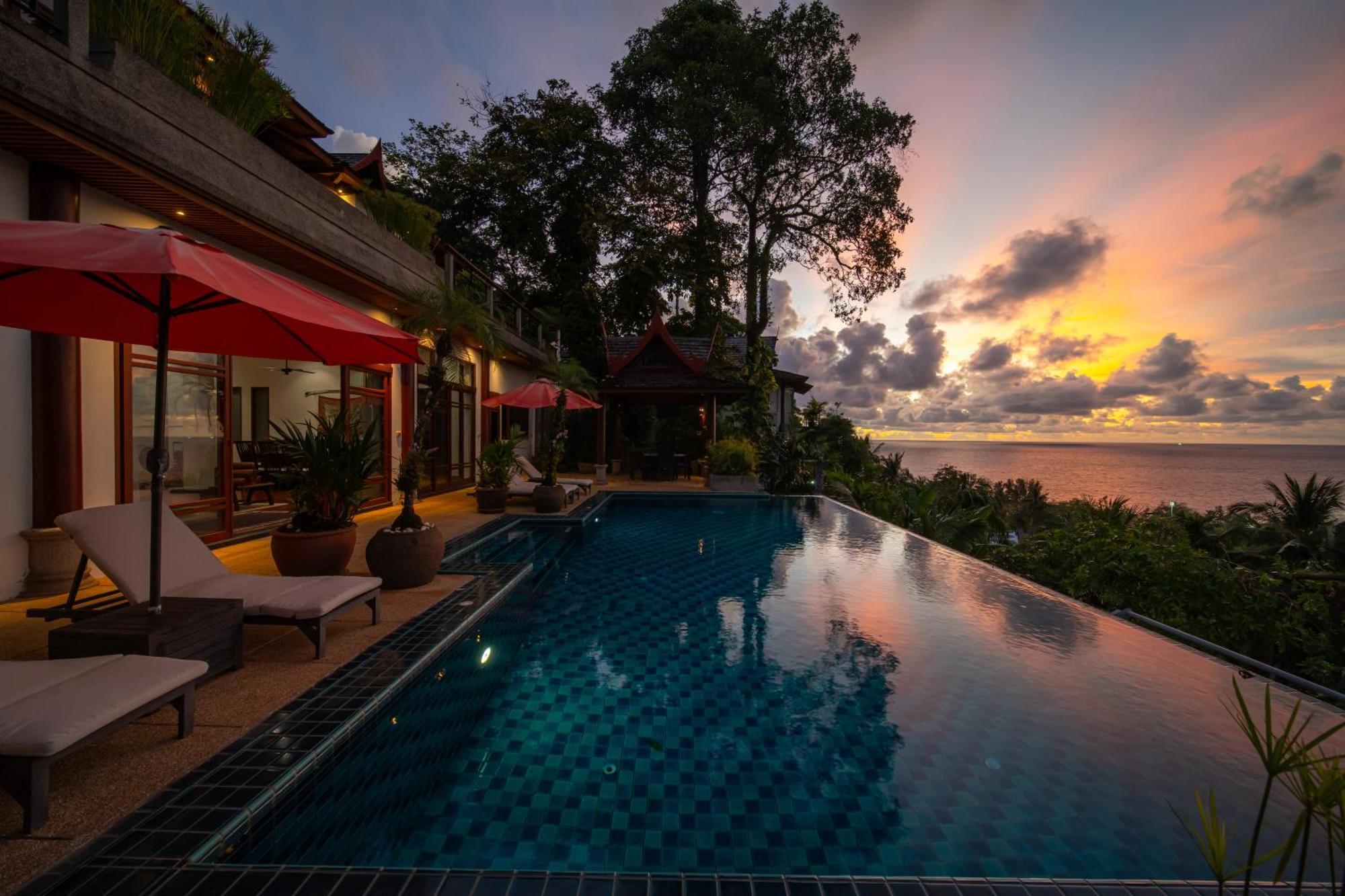 Surin Luxurious 6br Private Swimming Pool Stunning Sunset Vila Phuket