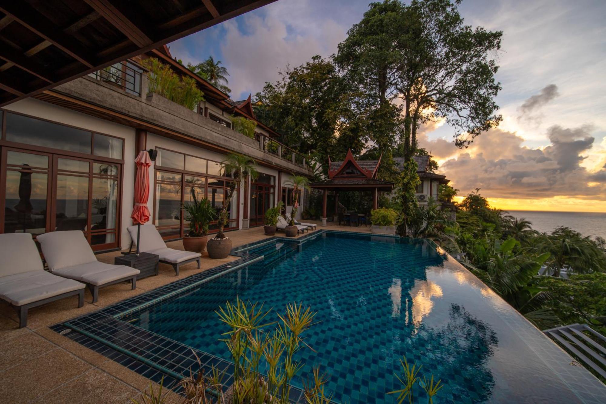 Vila Surin Luxurious 6br Private Swimming Pool Stunning Sunset